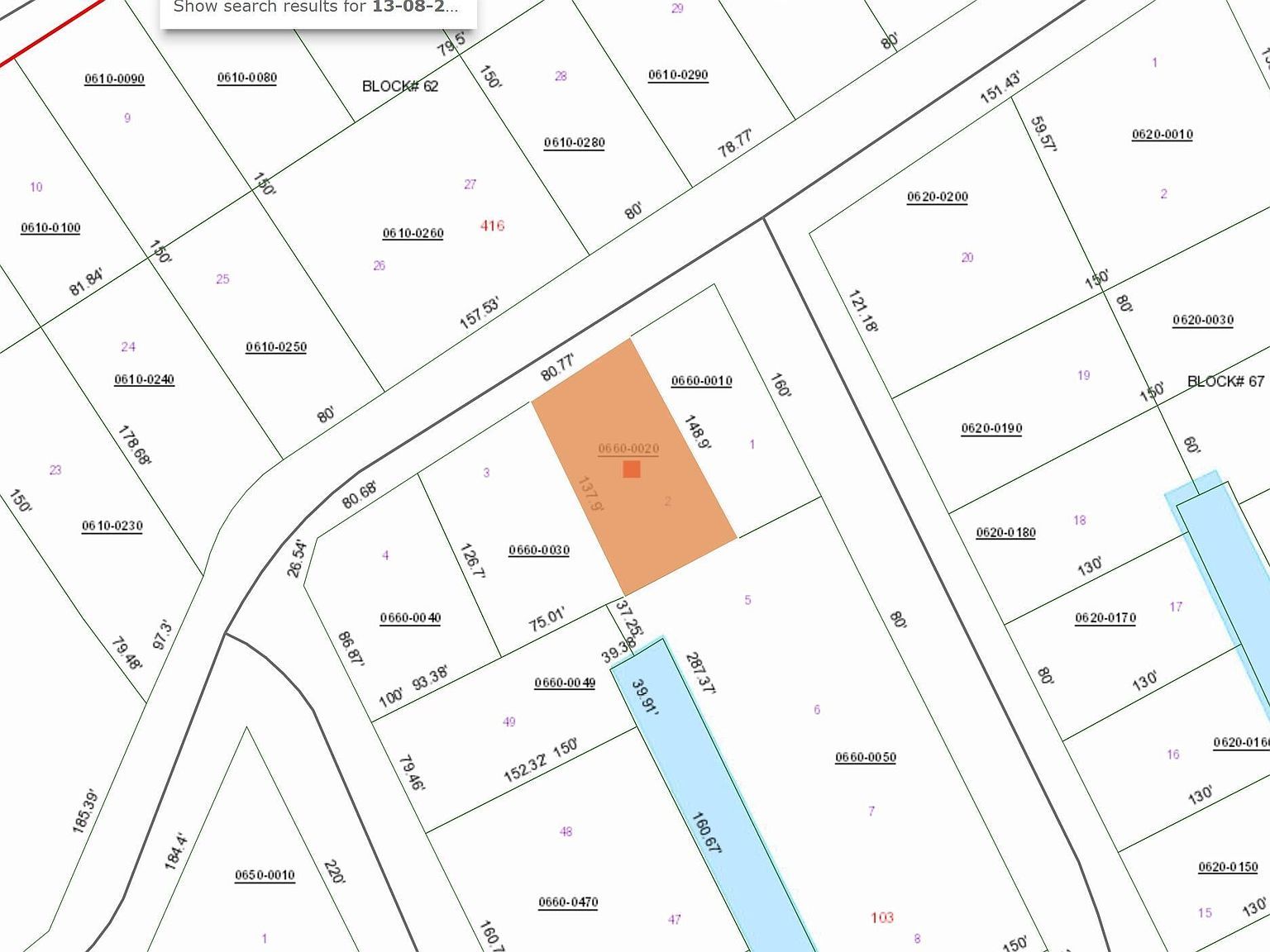 417 W Hillsborough Ave Florahome, FL 32140  | Land/Lot