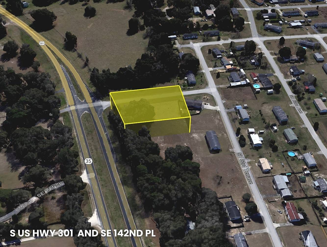 Corner Se Place & S Us Hwy #142-301 Summerfield, FL 34491  | Land/Lot