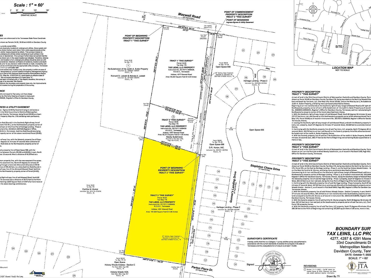 4291 Maxwell Rd Antioch, TN 37013  | Land/Lot