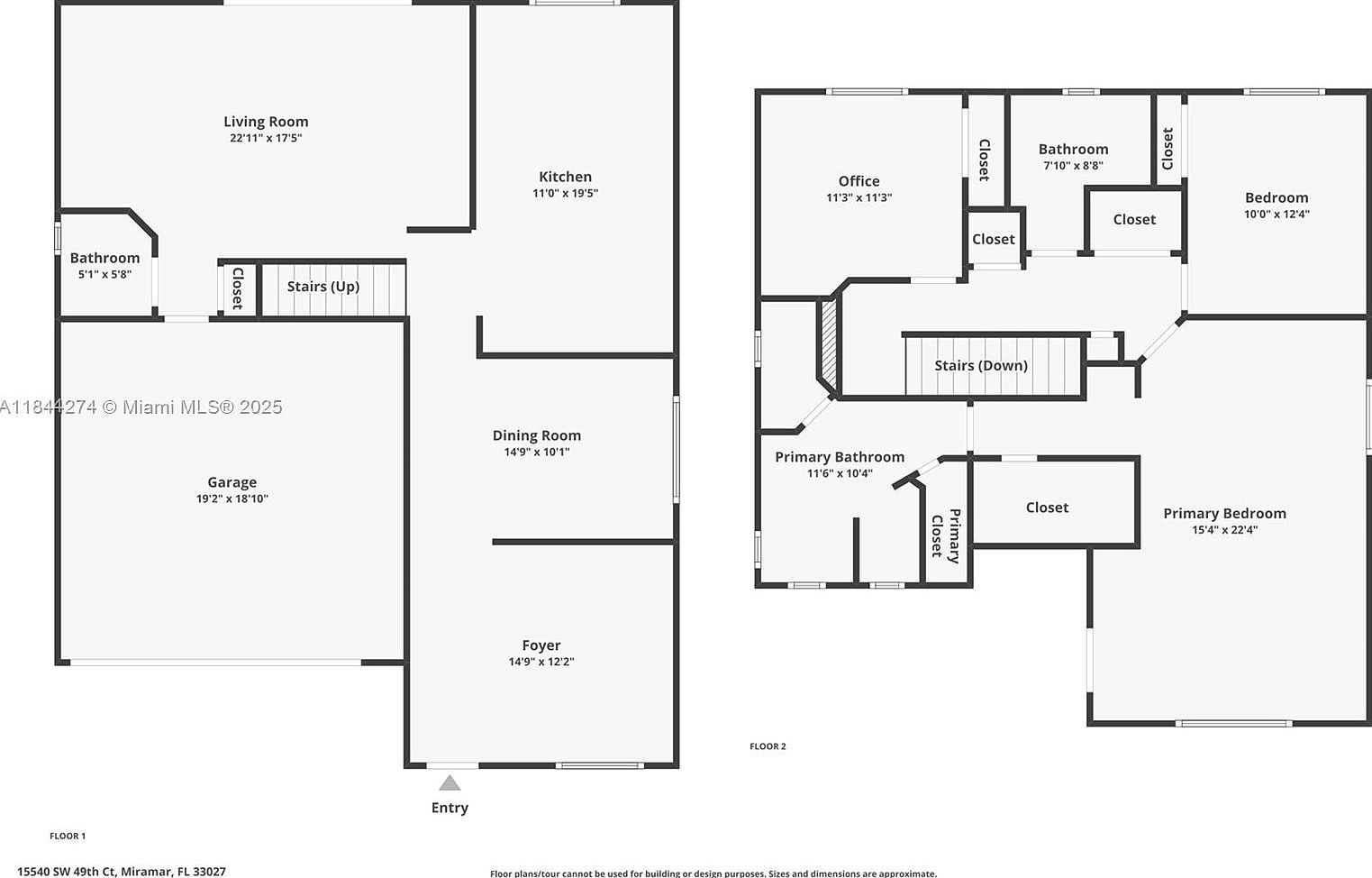 15540 SW 49th Ct Miramar, FL 33027  | Single Family