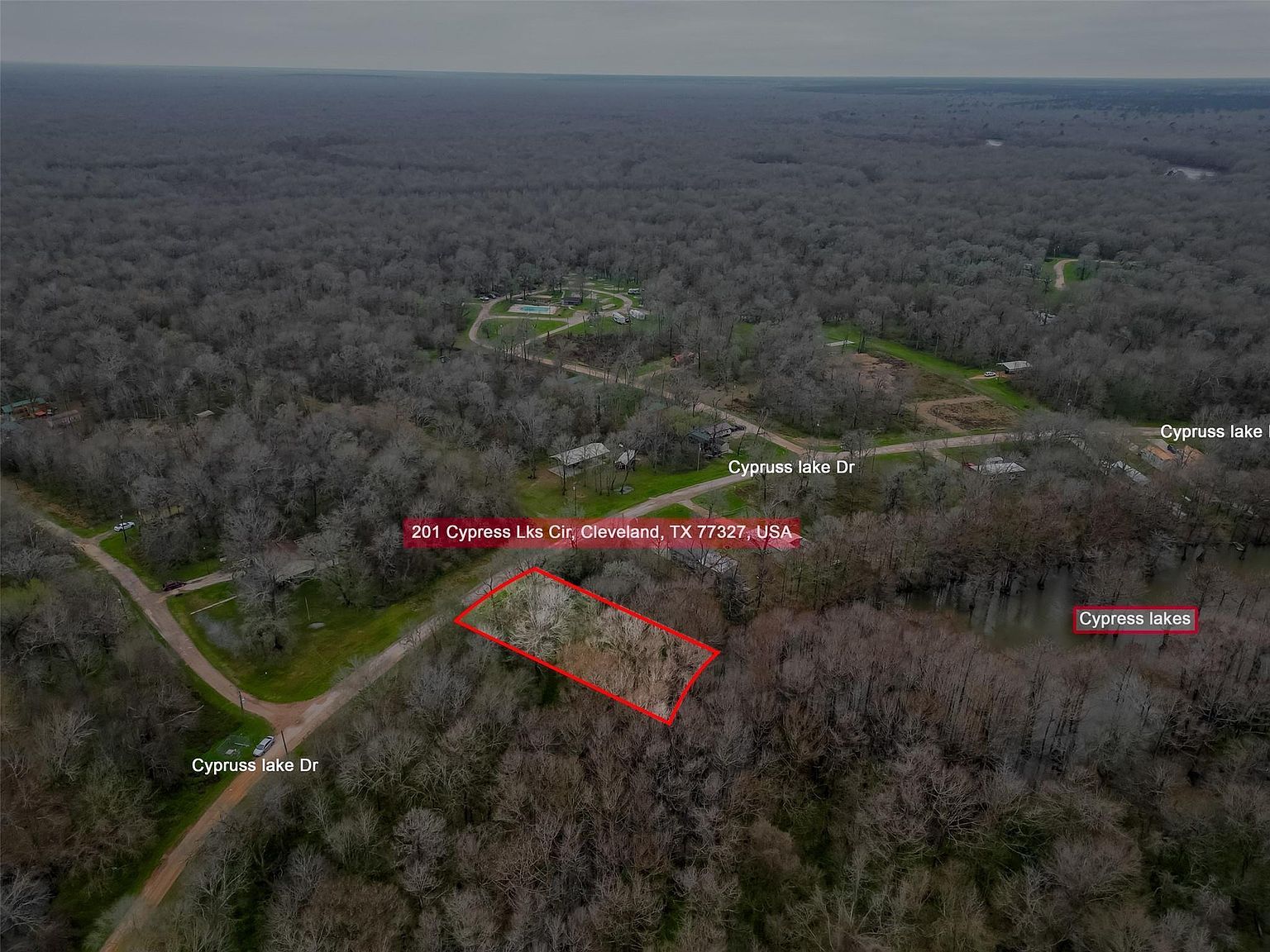 201 Cypress Lakes Cir Cleveland, TX 77327  | Land/Lot