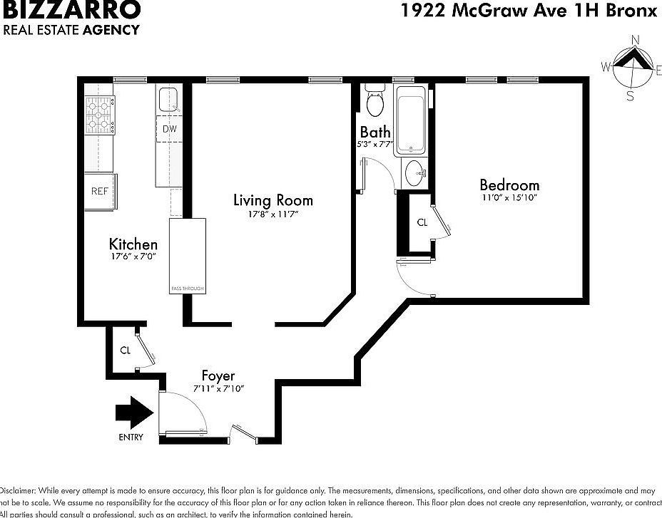 1922 McGraw Ave APT 1H Bronx, NY 10462  | Condominium