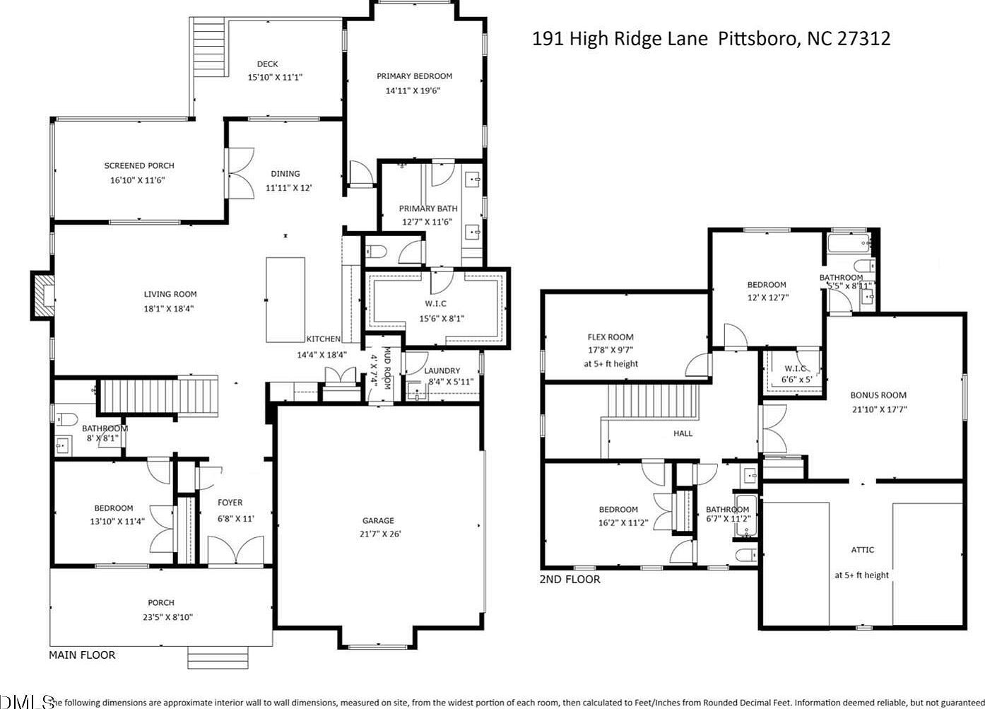 191 High Ridge Ln Pittsboro, NC 27312  | Single Family
