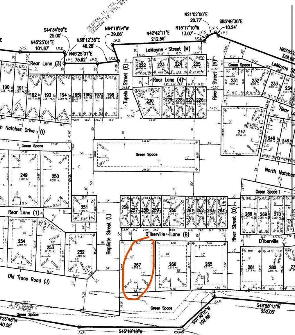 100 Diberville Ln LOT 267 Madison, MS 39110 | Land/Lot