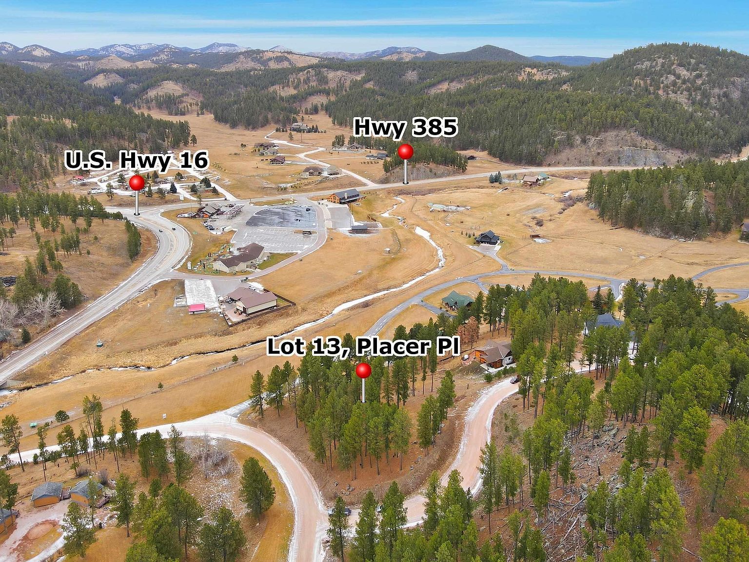 LOT 13 Placer Pl LOT 13 Hill City, SD 57745  | Land/Lot