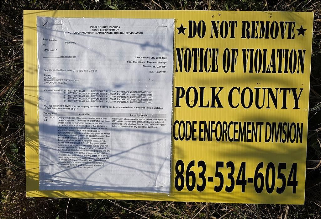 821 Retreat Blvd #102 Davenport, FL 33897 | Land/Lot