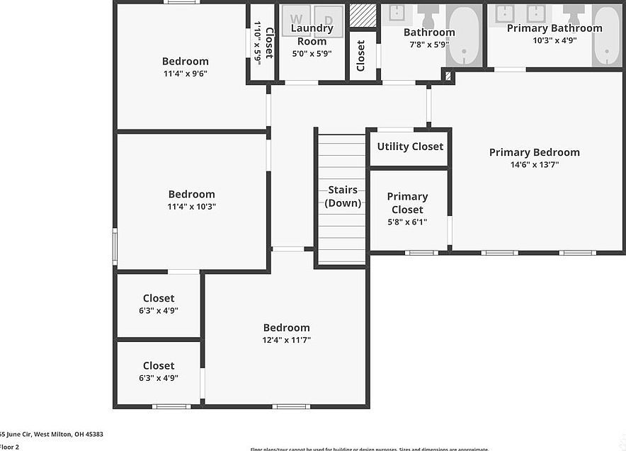 55 June Cir West Milton, OH 45383 | Single Family