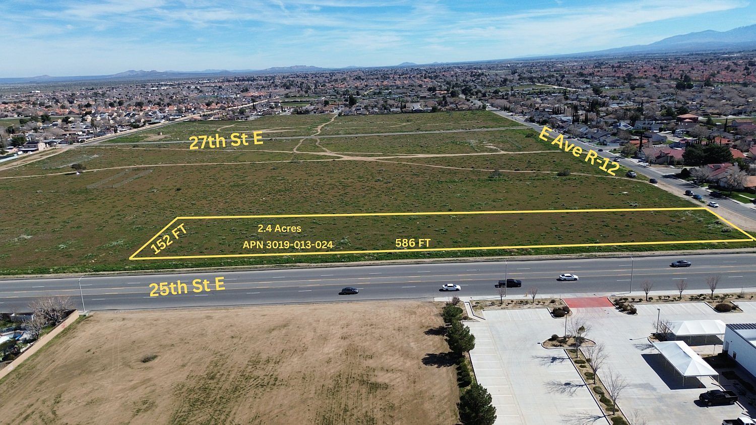 R12 Corner 25th Ste Ave Palmdale, CA 93550  | Land/Lot