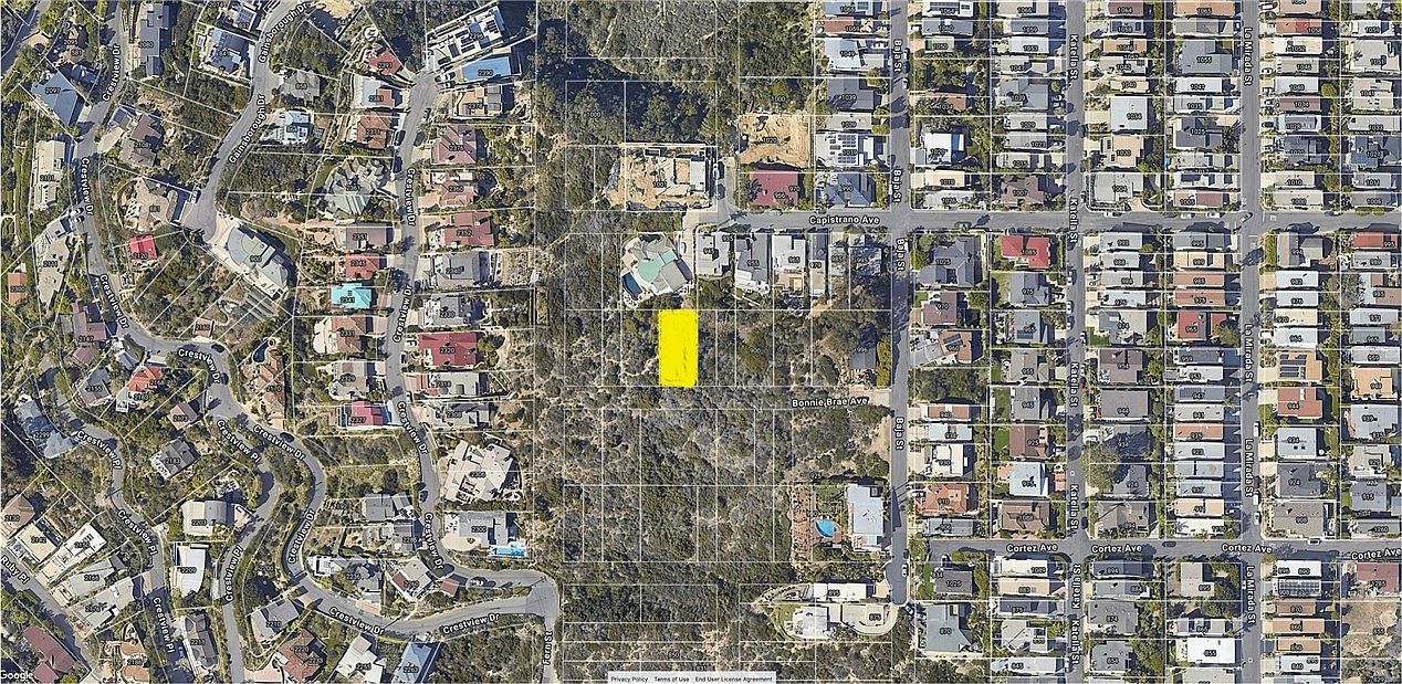 934 Bonnie Brae Ave Laguna Beach, CA 92651  | Land/Lot