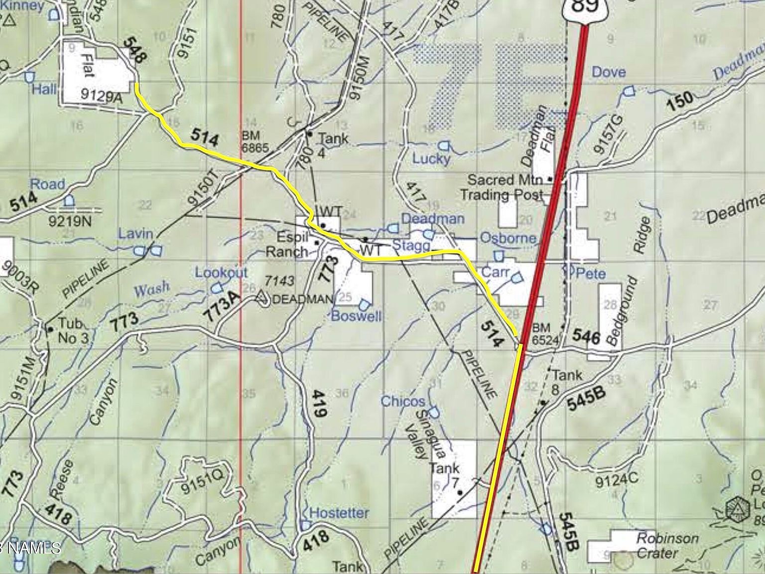 0 Fs Rd #548 Flagstaff, AZ 86001  | Land/Lot