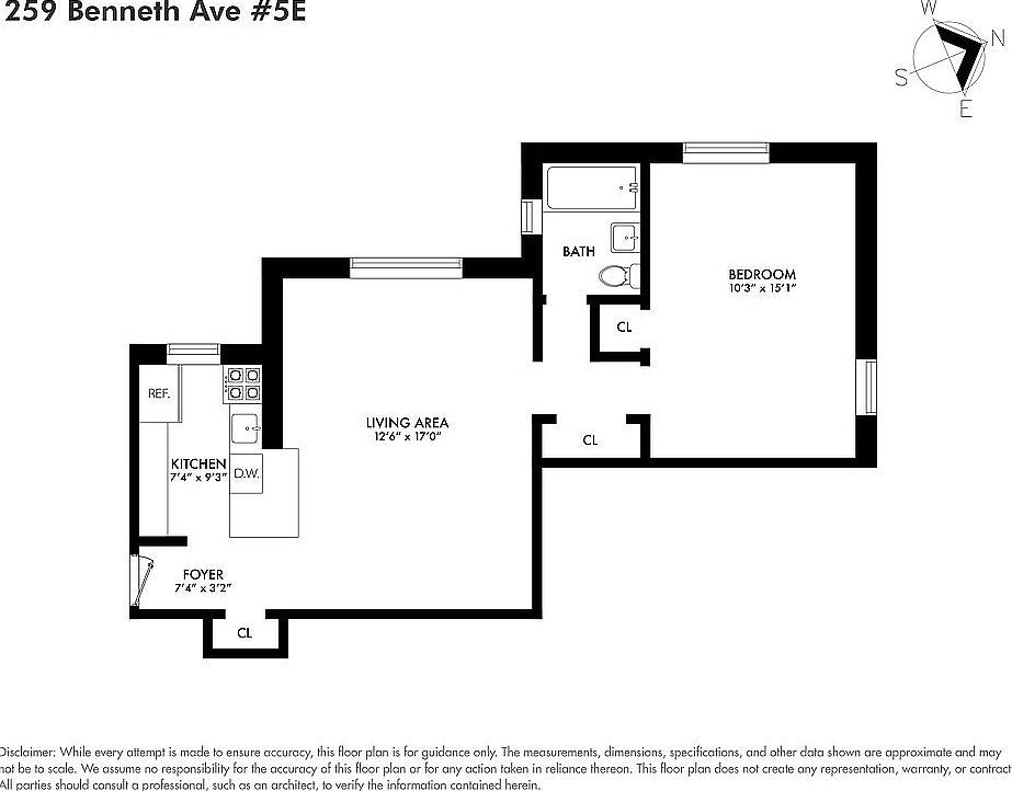 259 Bennett Ave #5E New York, NY 10040  | Condominium