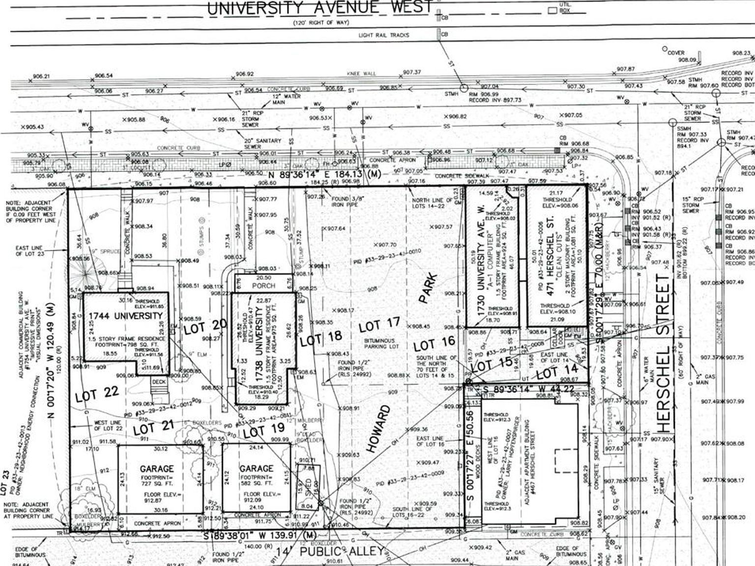 1738 University Ave W Saint Paul, MN 55104  | Land/Lot