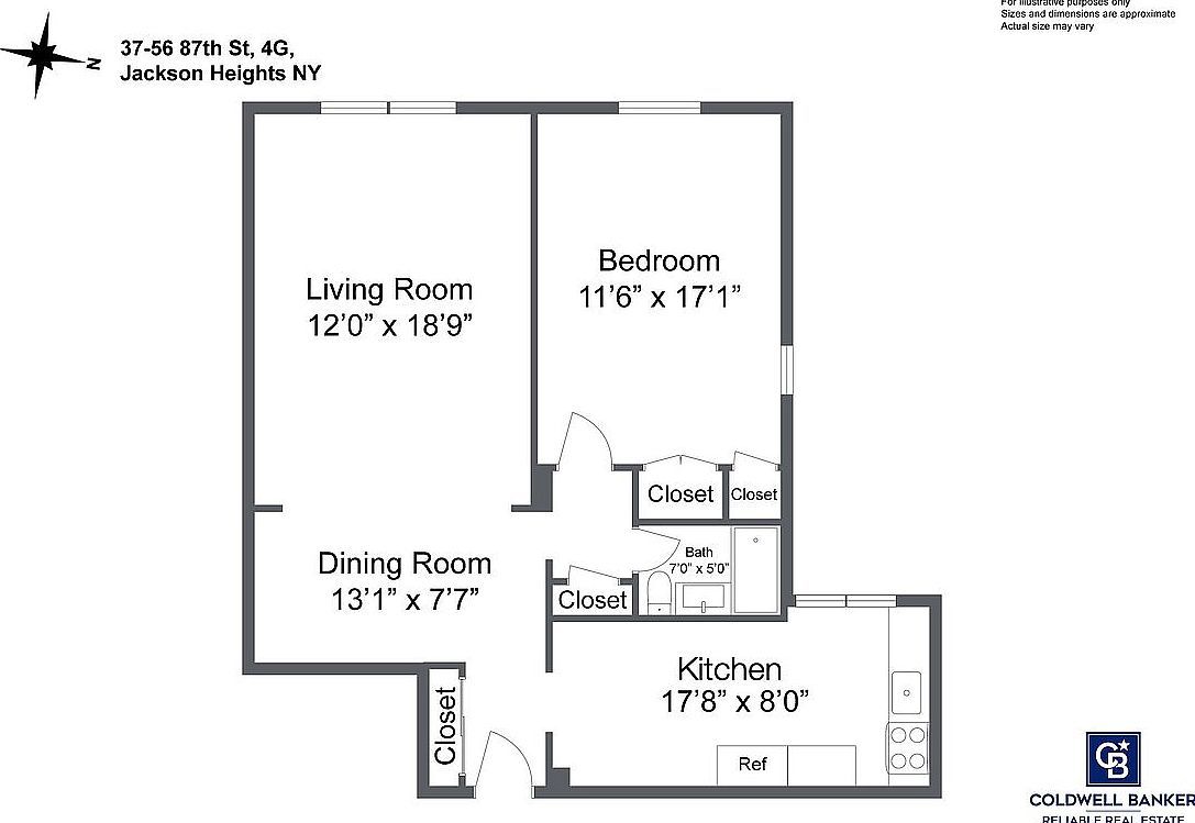 37-56 87th St APT 4G Jackson Heights, NY 11372  | Condominium