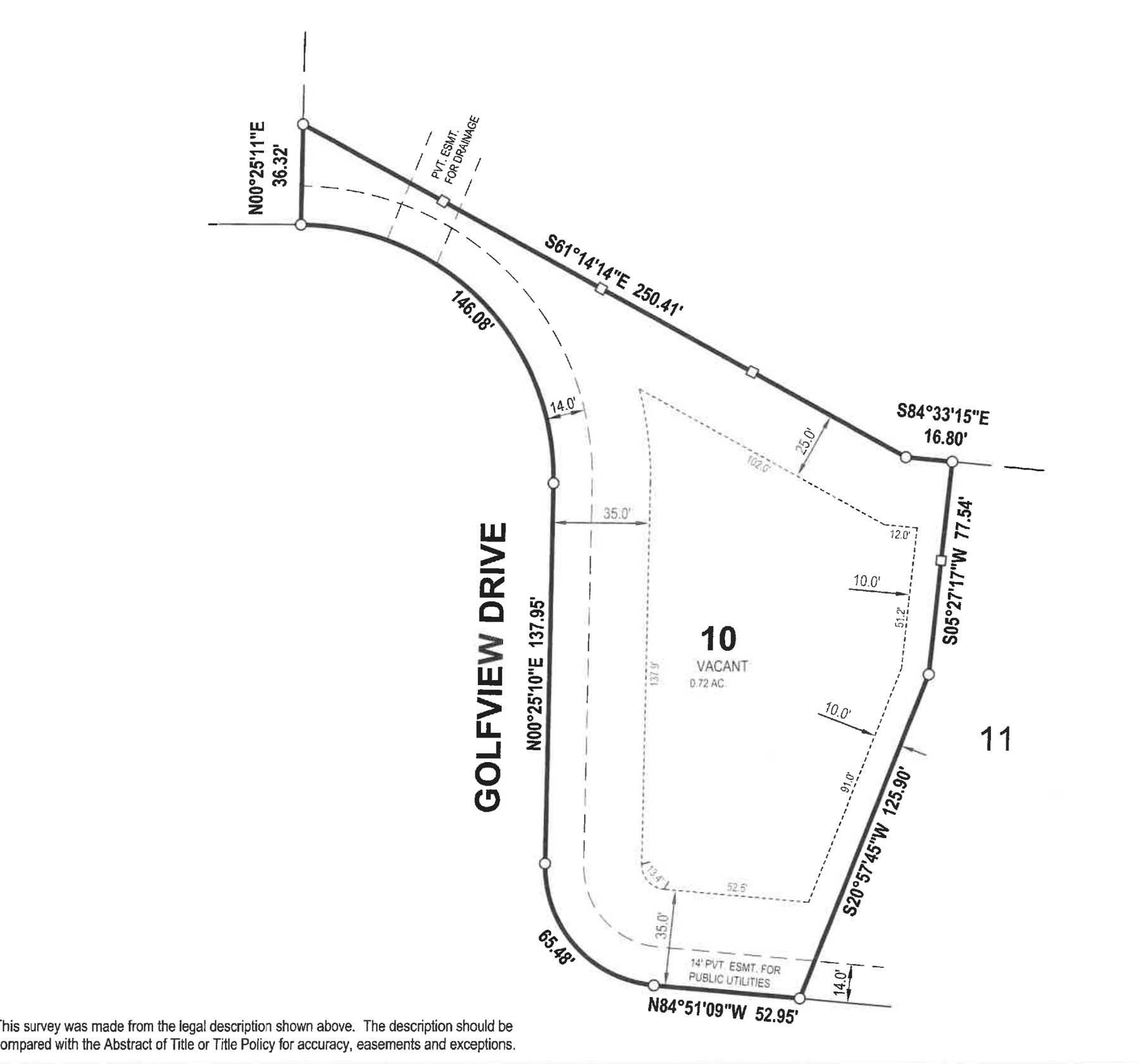 720 Golfview Drive, Douglas, MI, USA, 49406  | Land/Lot