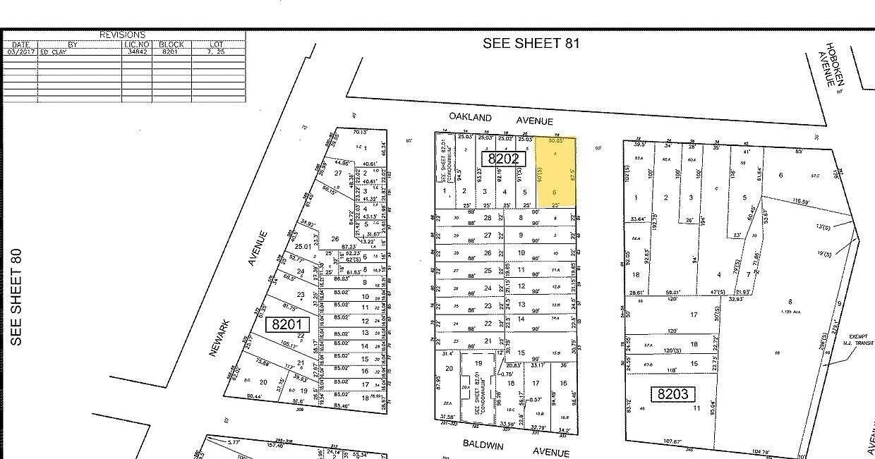 26 Oakland Ave Jersey City, NJ 07306  | Land/Lot