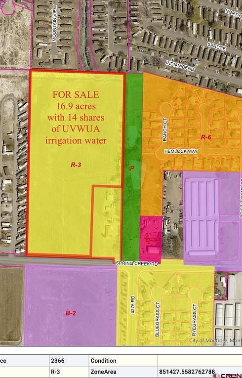 Tbd Spring Creek Rd Montrose, CO 81403 | Land/Lot