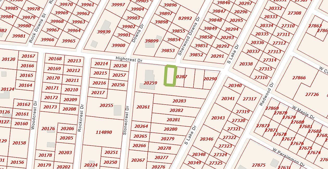 515 Highcrest St Marble Falls, TX 78654  | Land/Lot