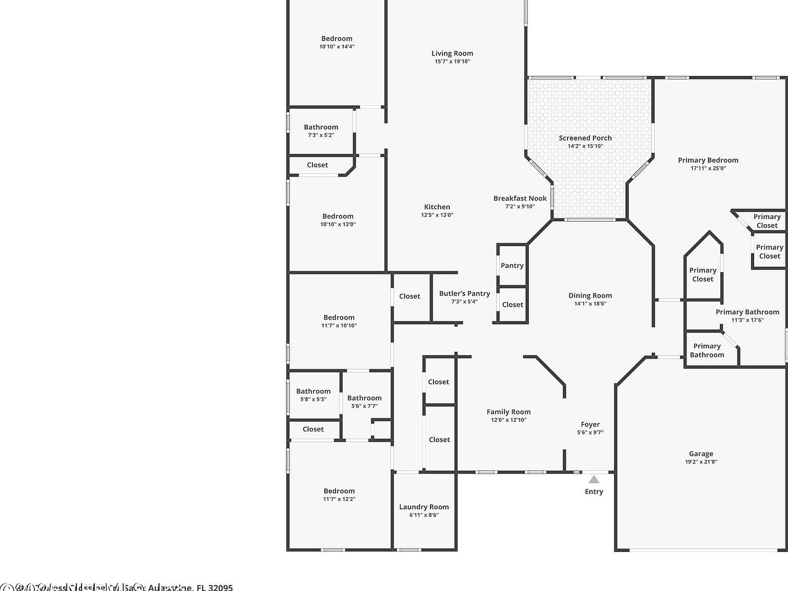 808 Cypress Crossing Trl Saint Augustine, FL 32095  | Single Family