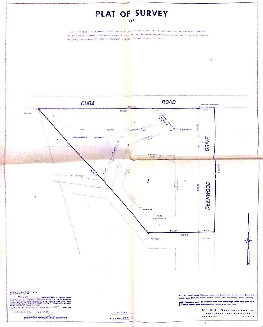 3702 Deerwood Dr LOT 1 Lake Zurich, IL 60047  | Land/Lot