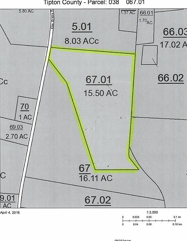 0 Elm Grove Rd Burlison, TN 38015  | Land/Lot