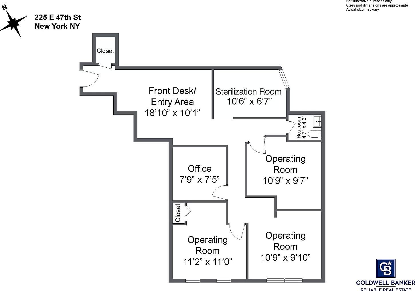 225 E 47th St APT 1A New York, NY 10017  | Condominium