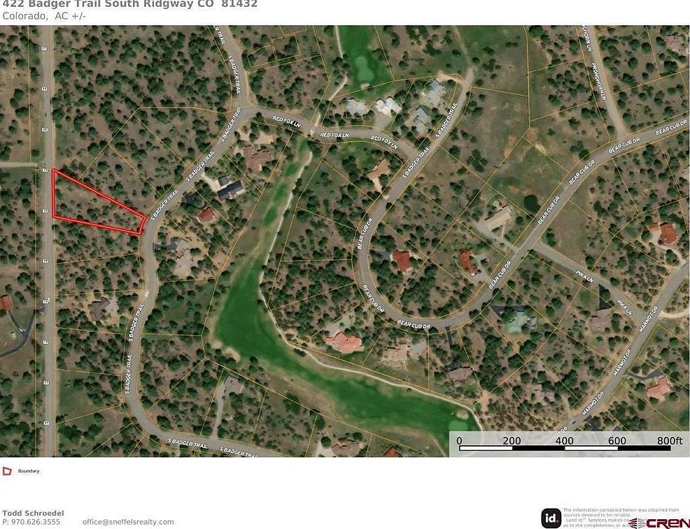 LOT 422 Badger Trl S Ridgway, CO 81432  | Land/Lot