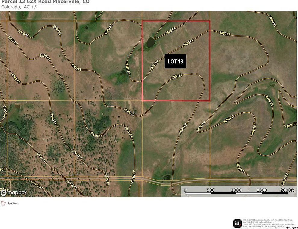 13 62x Rd Placerville, CO 81430 | Land/Lot