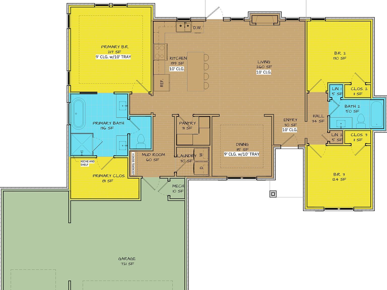 Madison Plan, Springhill Estates Barling, AR 72923 | Single Family
