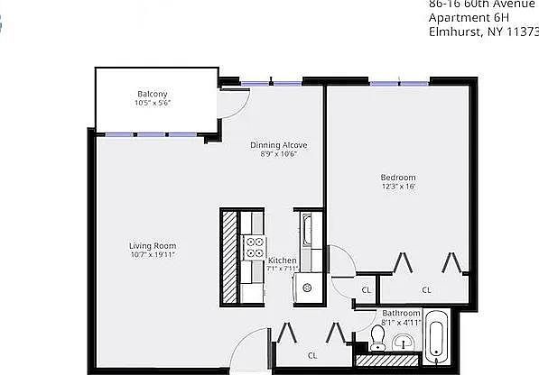 86-16 60th Ave #6H Elmhurst, NY 11373 | Condominium
