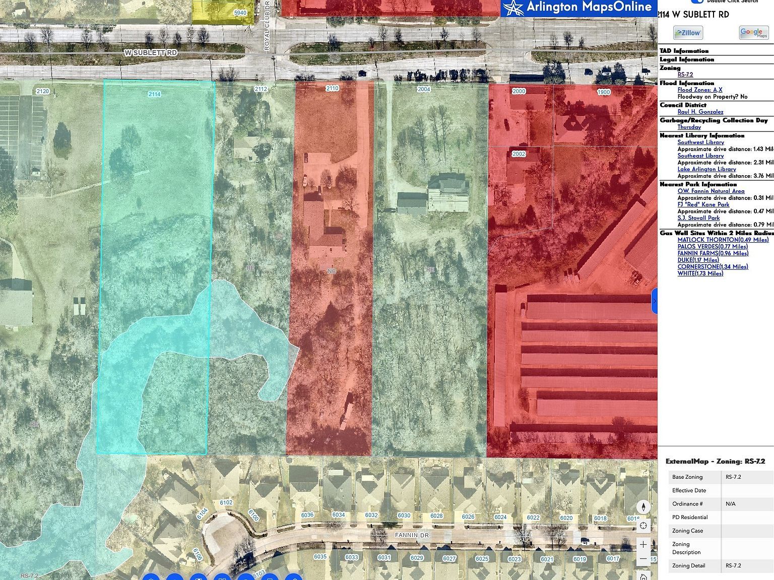 2120 W Sublett Rd Arlington, TX 76017 | Land/Lot