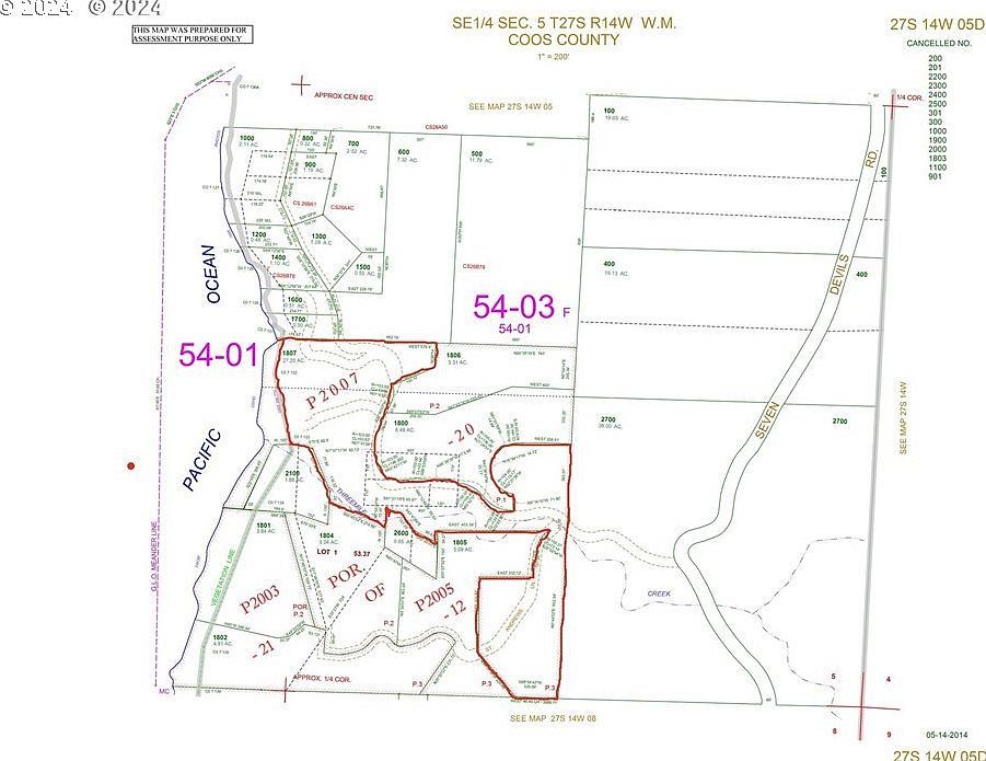00-1807 Agate Ln Bandon, OR 97411  | Land/Lot