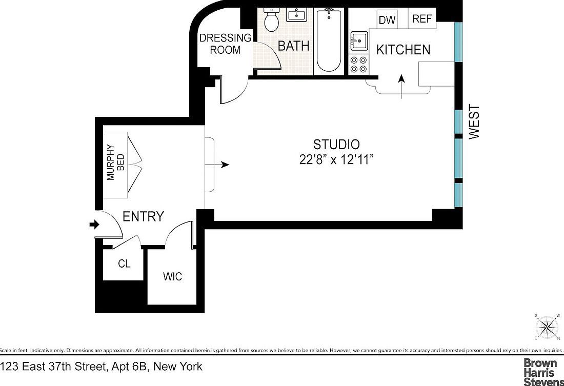 123 E 37th St #6B New York, NY 10016  | Condominium