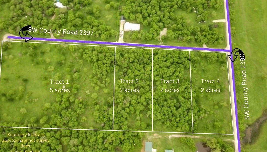 TRACT 2 SW County Road 2397 TRACT 2 Wortham, TX 76693  | Land/Lot