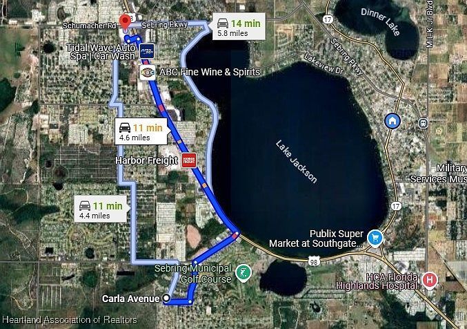 2112 Carla Ave Sebring, FL 33875  | Land/Lot