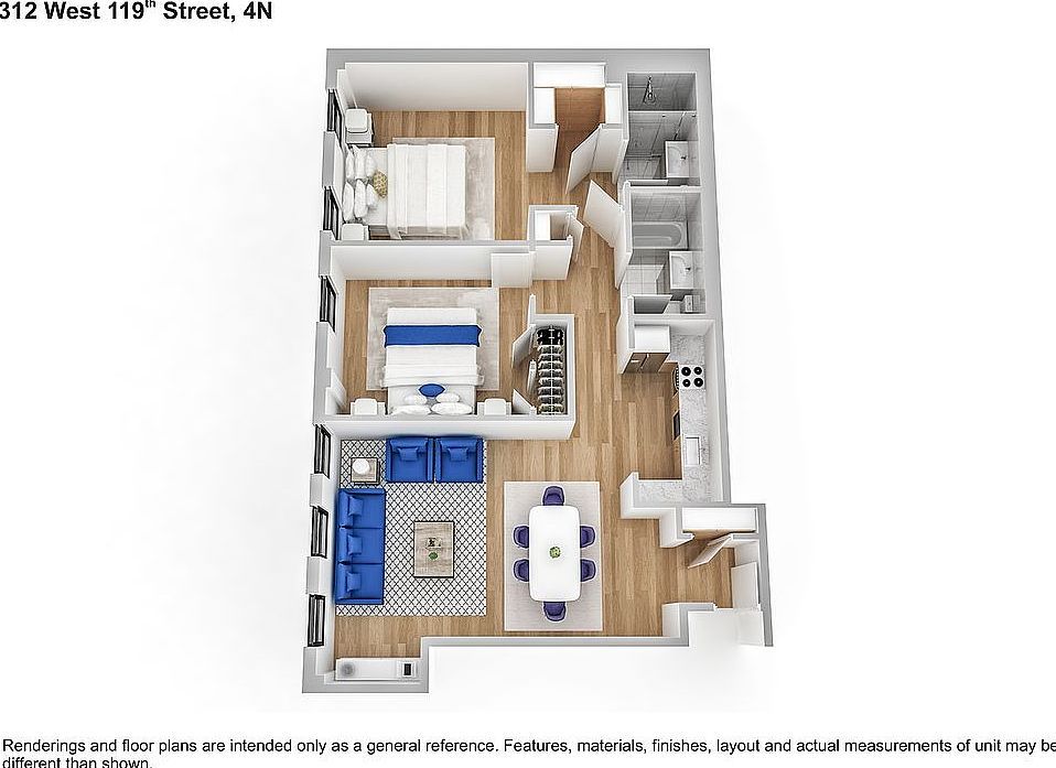 312 W 119th St APT 4N New York, NY 10026 | Condominium