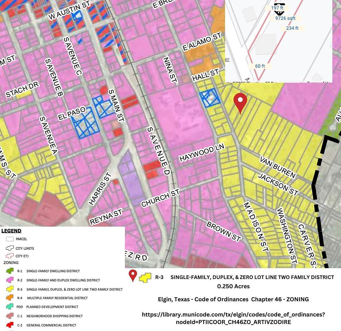 529 Madison St Elgin, TX 78621 | Land/Lot