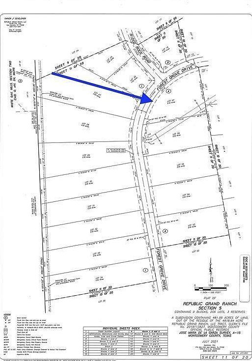 15720 Forest Grove Dr Willis, TX 77378  | Land/Lot