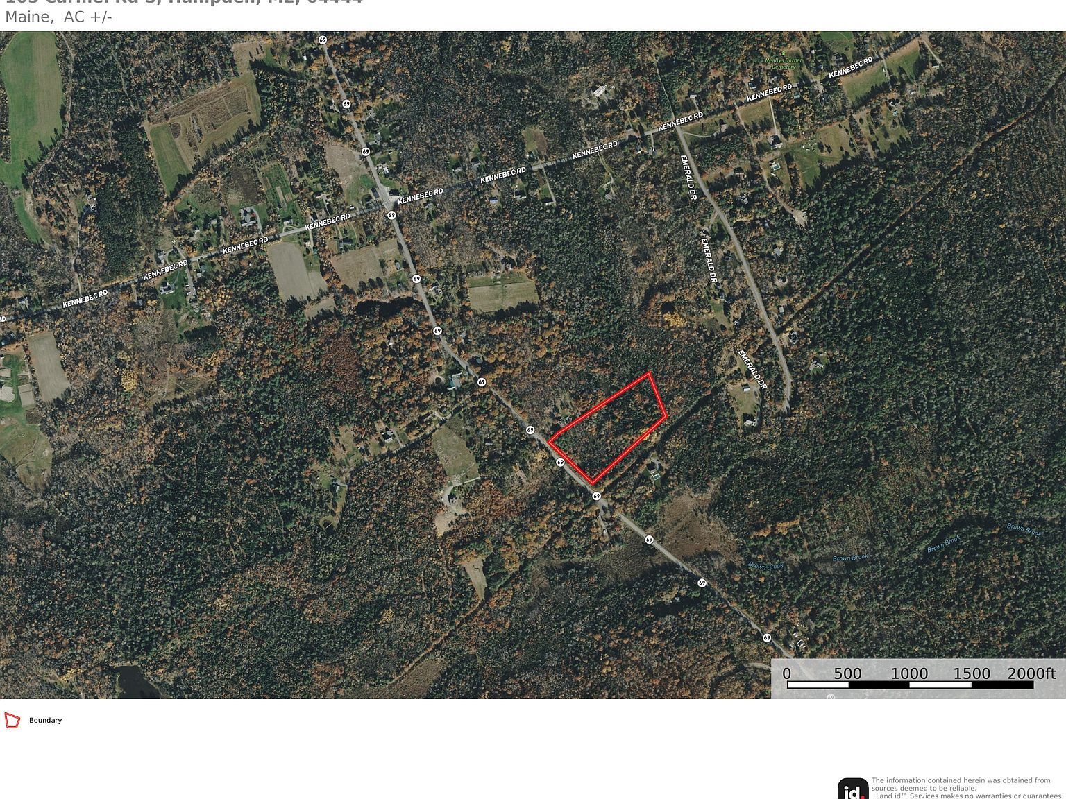 105 Carmel Rd S Hampden, ME 04444  | Land/Lot