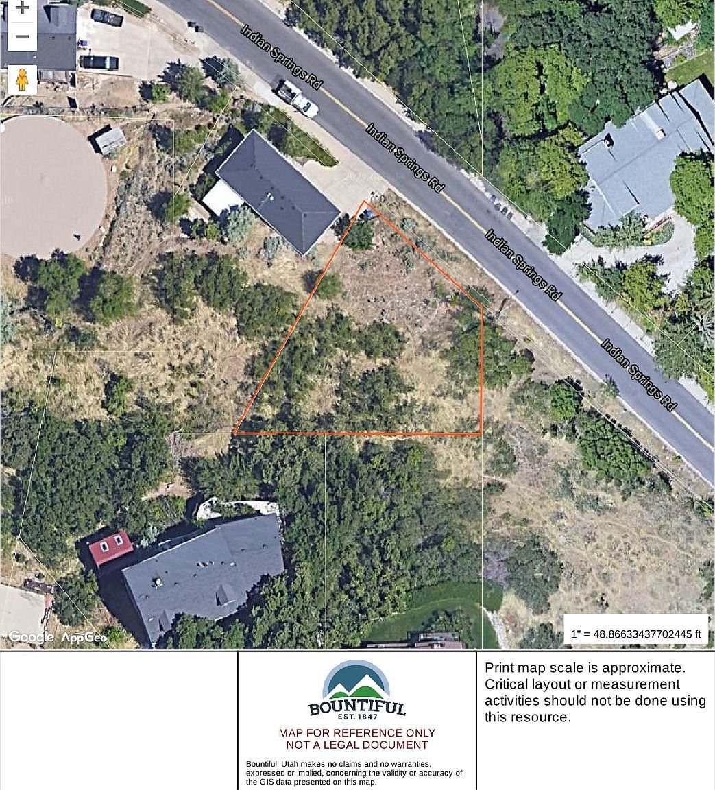 438 E Indian Springs Rd Bountiful, UT 84010  | Land/Lot