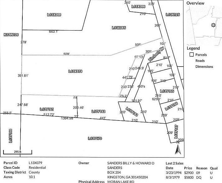 0 Moran Lake Rd NE Rome, GA 30161  | Land/Lot