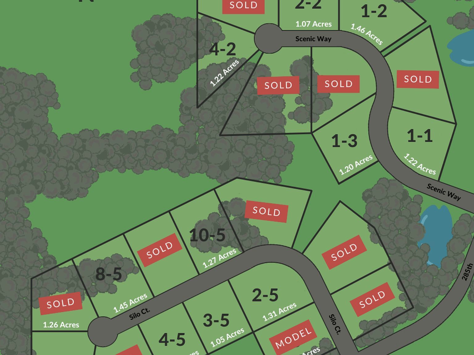 1 Scenic Way Shafer, MN 55074  | Land/Lot