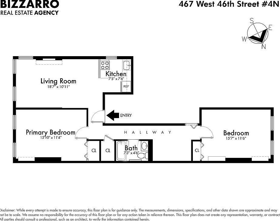 662 10th Ave APT 4N New York, NY 10036  | Condominium