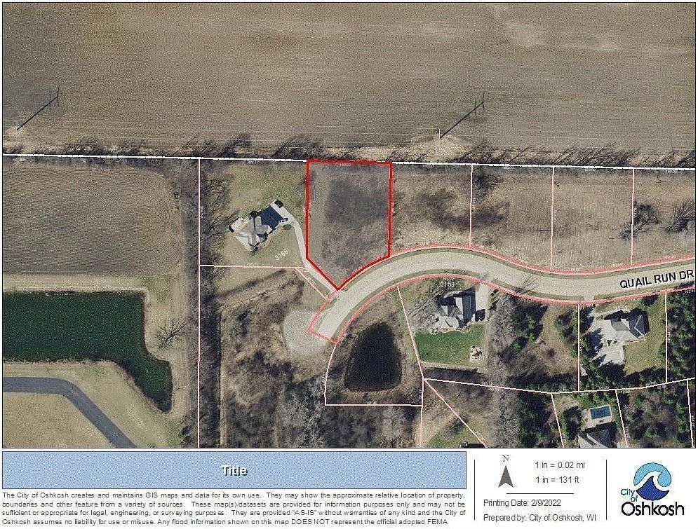 Quail Run Dr #29 Oshkosh, WI 54904  | Land/Lot