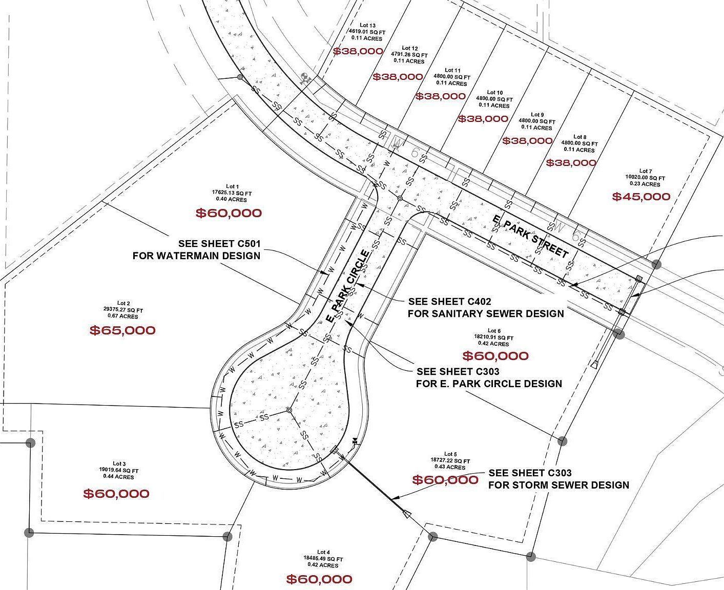 LOT 10 N East Park St Weeping Water, NE 68463  | Land/Lot