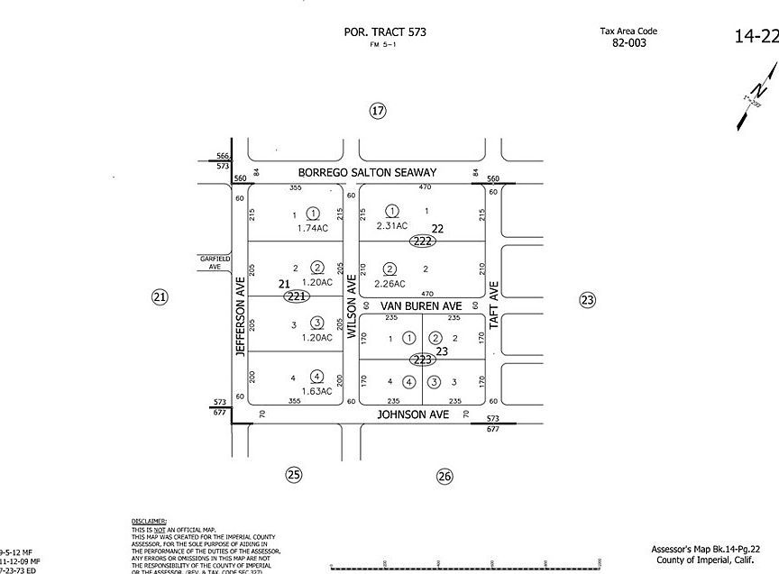 2028 Jefferson Ave #3 Thermal, CA 92274  | Land/Lot