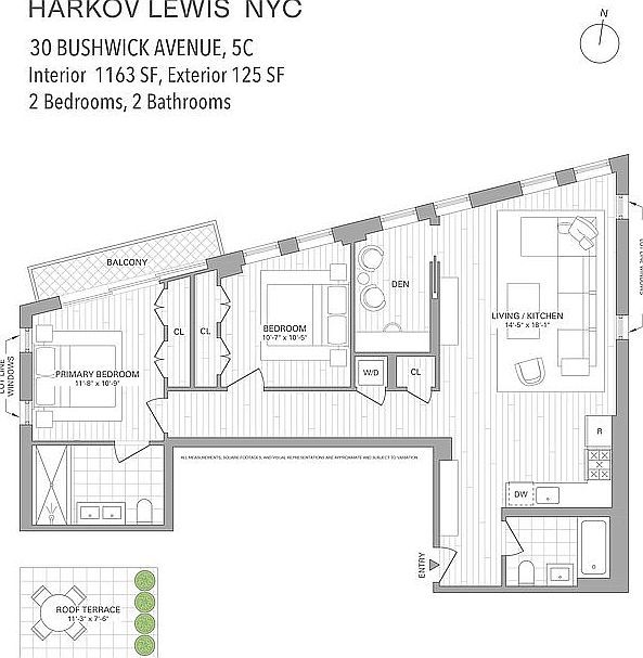 30 Bushwick Ave #5C Brooklyn, NY 11211 | Condominium