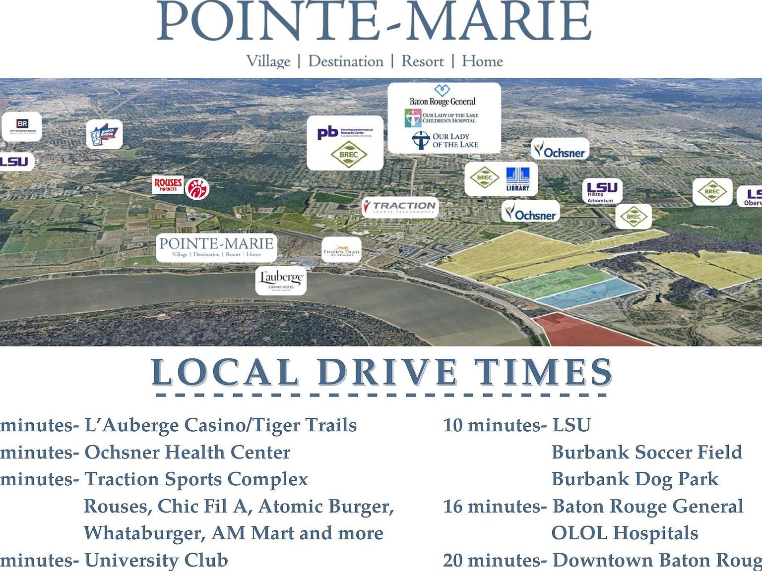 3240 Pointe Marie Dr Baton Rouge, LA 70820  | Land/Lot