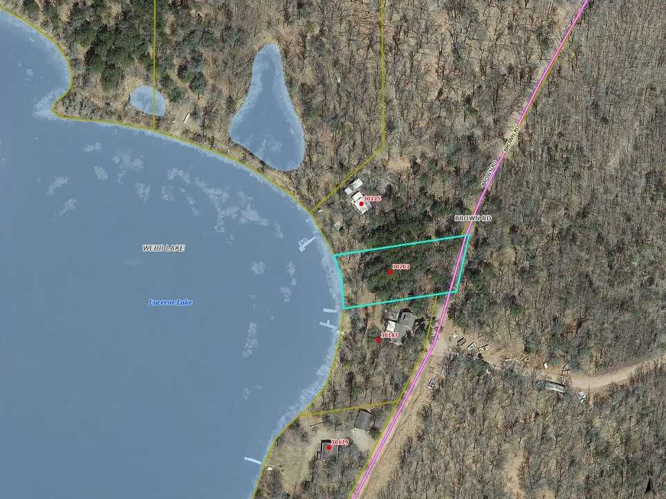 30203 Brown Rd, Danbury, WI, USA  | Land/Lot