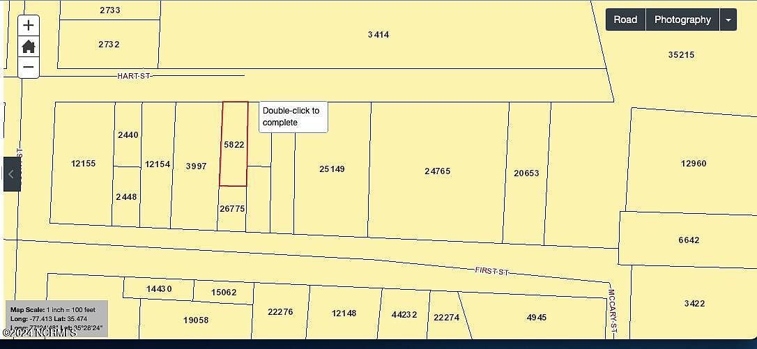 0 Hart St Ayden, NC 28513  | Land/Lot