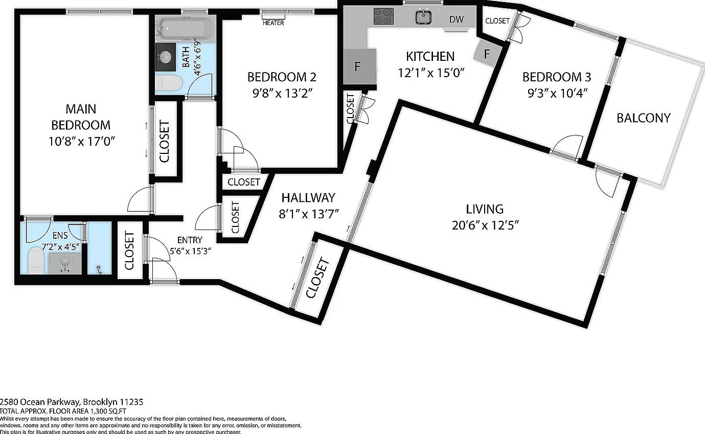 2580 Ocean Pkwy APT 3C Brooklyn, NY 11235 | Condominium